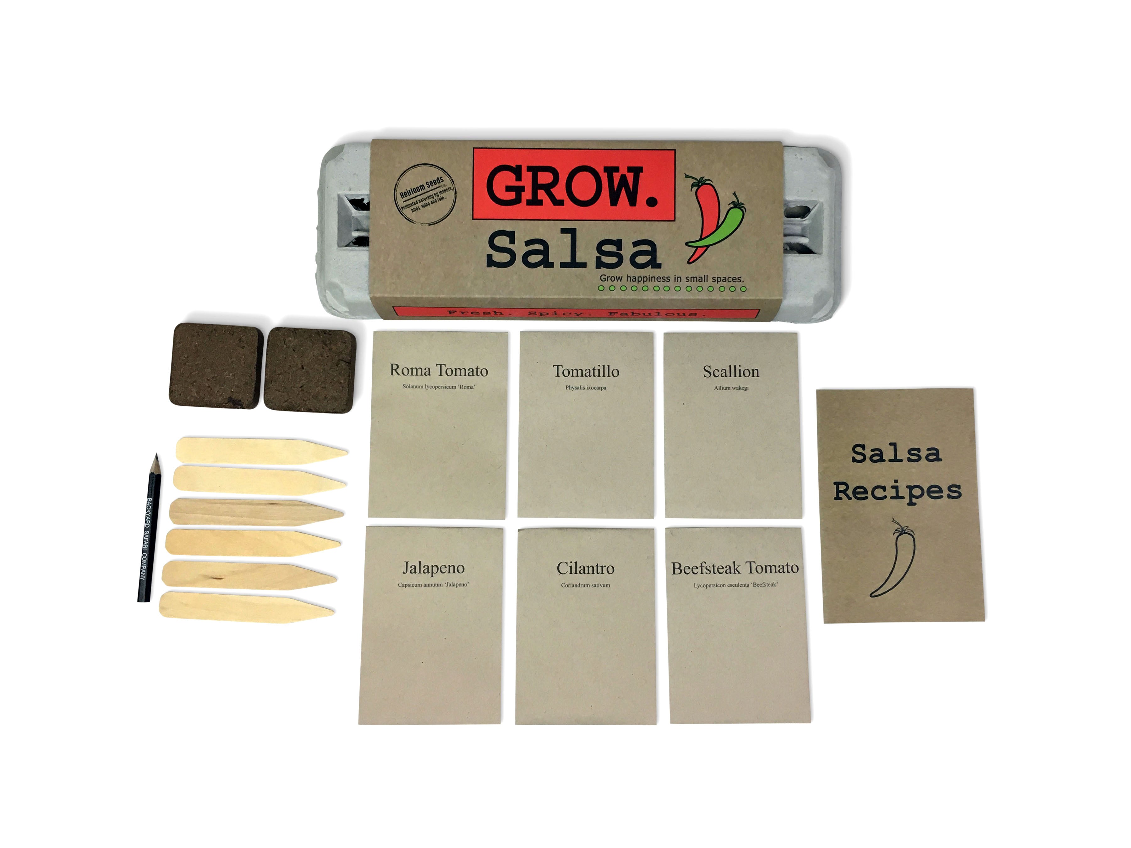 Salsa Garden Kit - Grow Your Own Salsa